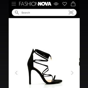 Fashion Nova heels size 7